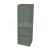 Mereo Opto kúpeľňová skrinka vysoká 125 cm, ľavé otváranie, Multidecor, Zelená Verde