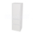 Mereo Opto kúpeľňová skrinka vysoká 125 cm, ľavé otváranie, Multidecor, Biela vysoký lesk