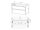 Mereo Opto, kúpeľňová skrinka 101 cm, Multidecor, Chromix strieborný