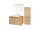 Mereo Opto, kúpeľňová skrinka 101 cm, Multidecor, Chromix biely