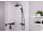 Hansgrohe Vernis Shape sprchový set Showerpipe 230 s termostatom Čierna matná