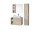 Mereo Aira, kúpeľňová skrinka 20 cm, horná, policová, Multidecor, Dub San remo sand