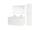 Mereo Aira, kúpeľňová skrinka 121 cm, Multidecor, Chromix biely