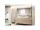 Mereo Aira, kúpeľňová skrinka 121 cm, Multidecor, Betón tmavosivý
