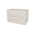 Mereo Aira, kúpeľňová skrinka 101 cm, Multidecor, White Loft Pine