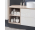 Mereo Aira, kúpeľňová skrinka 101 cm, Multidecor, White Loft Pine