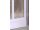 Roth LD3 80x180cm posuvné sprchové dvere, biely profil, bezpečnostné sklo GRAPE