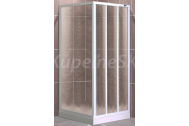 Roth LD3 90x180cm posuvné sprchové dvere, biely profil, bezpečnostné sklo GRAPE