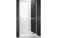 Roth PXD2N 120x200cm zasúvacie dvere do niky, profil Brillant, Satinato sklo