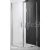 Roth TR1 100x100cm štvrťkruhový sprchový kút, krídlové dvere, strieborné, číre sklo