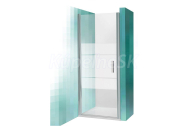 Roth TCN1 100x200cm sprchové jednokrídlové dvere do niky, Brillant, číre sklo