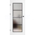 ERKADO SET Rámové dvere Miskant 6 presklené, fólia Premium Biela + zárubeň