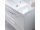 Mereo Bino kúpeľňová skrinka horná 63 cm, ľavá, Multidecor, Chromix strieborný