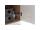 Mereo Bino kúpeľňová skrinka horná 63 cm, pravá, Multidecor, Dark Rockford Hic