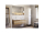 Mereo Mailo, kúpeľňová skrinka 101 cm, chróm madlo, Multidecor, Monumentálna sivá