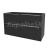 Mereo Mailo, kúpeľňová skrinka 121 cm, chróm madlo, Multidecor, Čierna Supermat