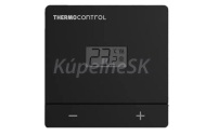 Thermocontrol TC 20BB digitálny manuálny termostat drôtový,2xAAA,5 – 35 °C,Čierny