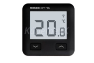 Thermocontrol TC 30B-WIFI digitálny Wifi termostat 230V,5 - 45 °C Čierny