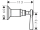 Axor MONTREUX podomietkový ventil,kartáčovaný nikel 16872820