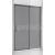Arttec SHADOW posuvné sprchové dvere do niky 136 - 140 x 195 cm šedé sklo