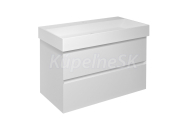 Sapho FILENA umývadlová skrinka 82x51,5x43cm, biela matná