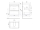 Bruckner NERON umývadlová skrinka 57,5x64x44,7 cm, biela