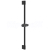 Sapho Sprchová tyč, posuvný držiak, okrúhla, 708mm, ABS/čierna mat