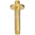 Sapho Sprchové stropné ramienko, guľaté, 200mm, zlatá mat
