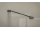 Ravak Walk-in Air Wall pevná stena 120x200 cm sklo Číre profil Čierny matný 1x vzpera