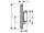 Hansgrohe ShowerSelect Comfort Q podomietková termostatická batéria kartáčovaný Bronz