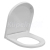 GSI PURA/NORM WC sedátko, Soft Close, biela mat