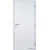 Doornite CPL laminátové PLNÉ Biela standard hladká interiérové dvere DTD, BB-zámok