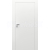 PORTA Doors SET rámové dvere HIDE 1.1 Plné, Lak premium-Biela Premium + zárubeň reverzná