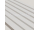 Dekoračný 3D lamelový panel 265x30x1,6 cm podklad MDF Biela lamela fólia Biela