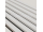 Dekoračný 3D lamelový panel 265x30x1,6 cm podklad MDF Čierna lamela fólia Biela