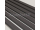 Dekoračný 3D lamelový panel 265x30x1,6 cm podklad MDF Biela lamela fólia Čierna