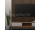 Dekoračný 3D lamelový panel 265x30x1,6 cm podklad MDF Dub Jesenný lamela fólia Čierna