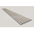 Dekoračný 3D lamelový Akustic panel 265x30x2,4cm Filc MDF Diamant Sivá lamela CPL Betón Sv
