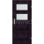 DRE dvere MODERN 50 fólia DRE-Cell Wenge tmavá