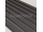 Dekoračný 3D lamelový panel 265x30x1,6 cm podklad MDF Diamantová Sivá lamela fólia Čierna