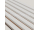 Dekoračný 3D lamelový panel 265x30x1,6 cm podklad MDF Dub Charleston lamela fólia Biela