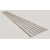 Dekoračný 3D lamelový panel 265x30x1,6 cm podklad MDF Biela lamela CPL Betón Svetlý