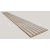 Dekoračný 3D lamelový panel 265x30x1,6 cm podklad MDF Dub Jesenný lamela CPL Betón Svetlý