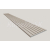 Dekoračný 3D lamelový Akustic panel 265x30x2,4 cm Filc MDF Perleť Sivá lamela CPL Betón Sv