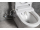 Sapho JALTA WC kombi, Rimless, s elektronickým bidetom CLEAN STAR,spodný/zadný odpad,Biele