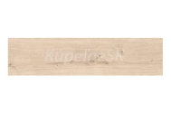 Cersanit Space Wood mrazuvdorná rektifikovaná dlažba 22,1x89x0,8 cm R10 Krémová matná