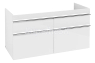 Villeroy & Boch Venticello umývadlová skrinka 115,3x59x50,2 cm,4 zásuvky,Crystal White