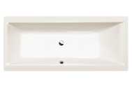 Polysan CLEO akrylátová obdĺžniková vaňa na obmurovanie 160x70x48cm, ivory