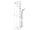 Hansgrohe 27614000 Crometta Unica sprchová tyč, 90 cm, chróm
