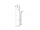 Hansgrohe 27615000 Crometta Unica sprchová tyč, 65 cm, chróm